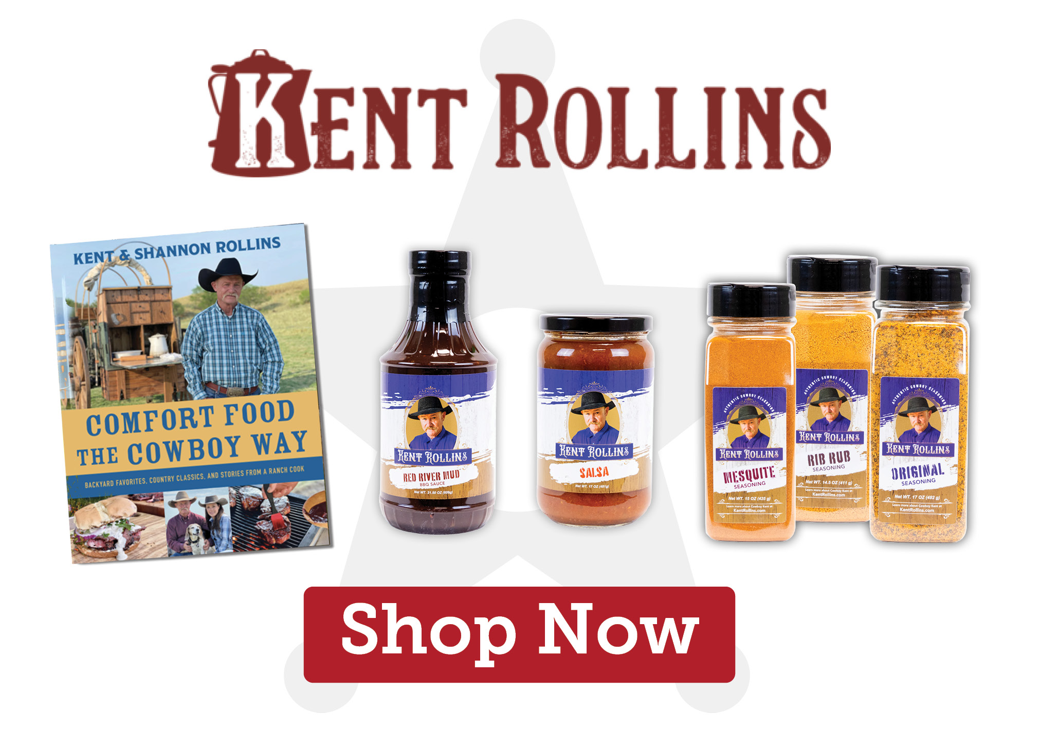 Kent Rollins Products, Shop Now